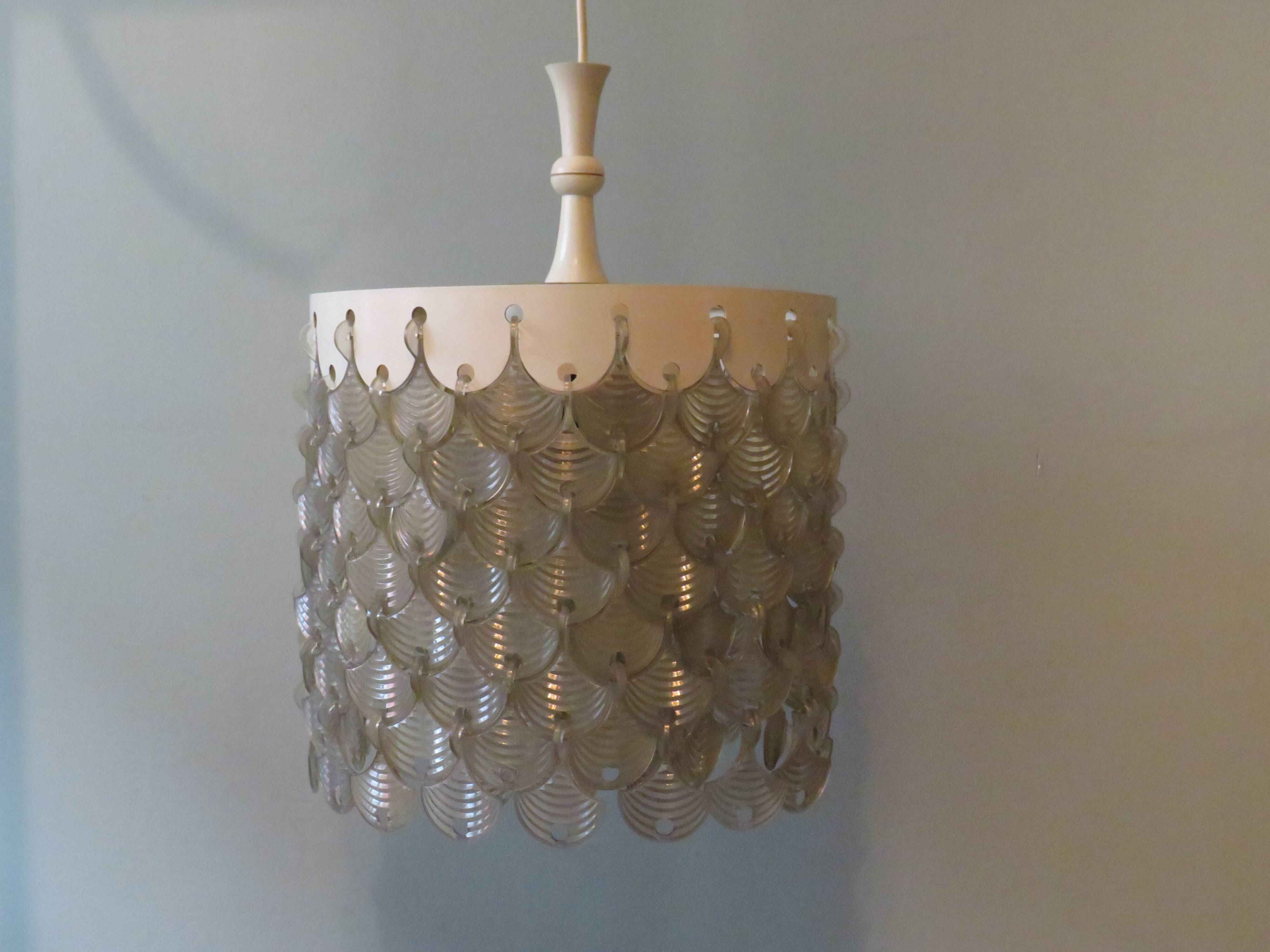 Space Age vintage chandelier  from the 1970s