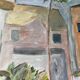 Huile sur panneau paysage