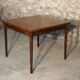 Extendable dining table "flip-top"/"wallet" Scandinavian vintage teak by Nils Jonsson for TROEDS