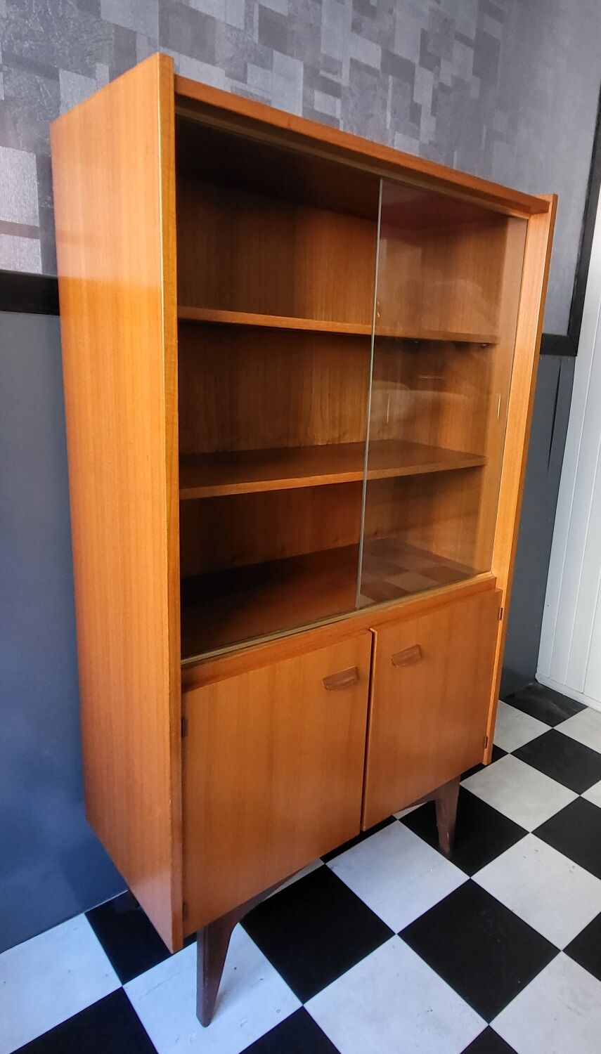 Vintage Gauthier storage cabinet bookshelf