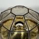 1960s 1970s Ceiling Lamp Flush Mount by Glashütte Limburg Germany