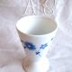 Mazagran en porcelaine de Limoges aux fleurs B.S Digne