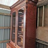 Buffet two 19th century glazed body Louis Philippe has customised