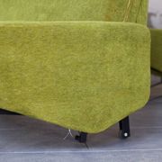 Set de salon canapé - 2 fauteuils design 1960 par Paul Geoffroy Troika Airborne