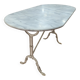 Table de bistrot dessus marbre