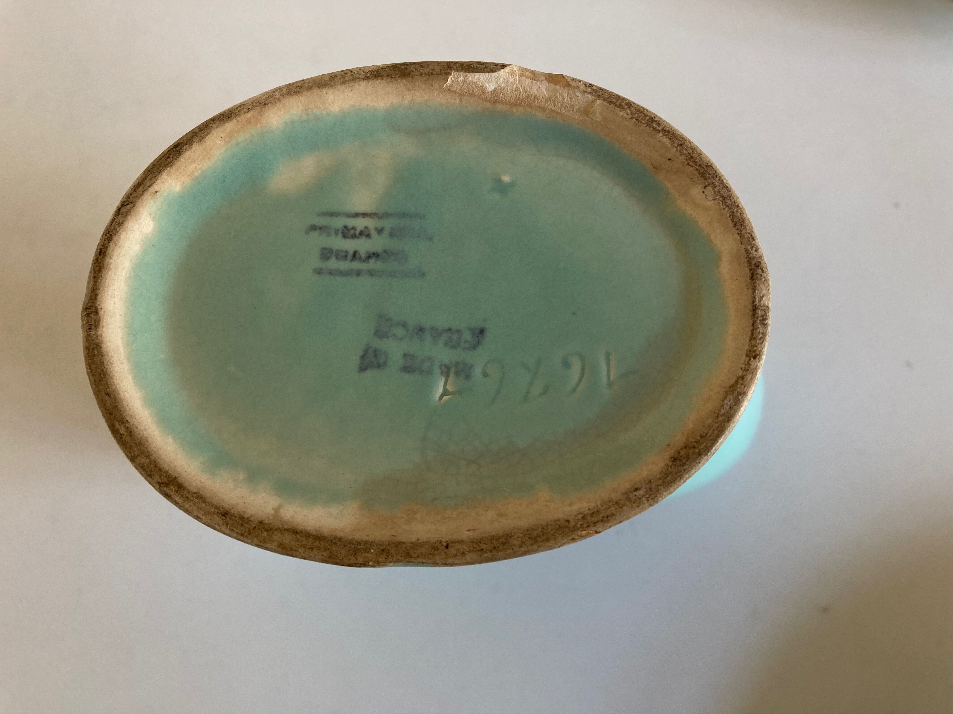 Primavera Modernist ceramic candle holder in the spring of 1950