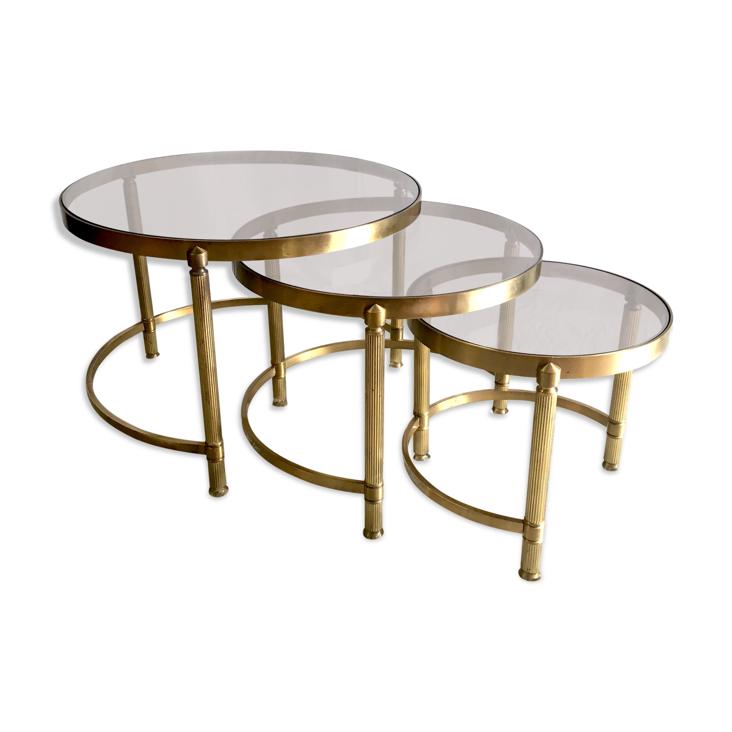 Tables basses gigognes années 60/70