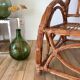 Paire de fauteuils en rotin années 50