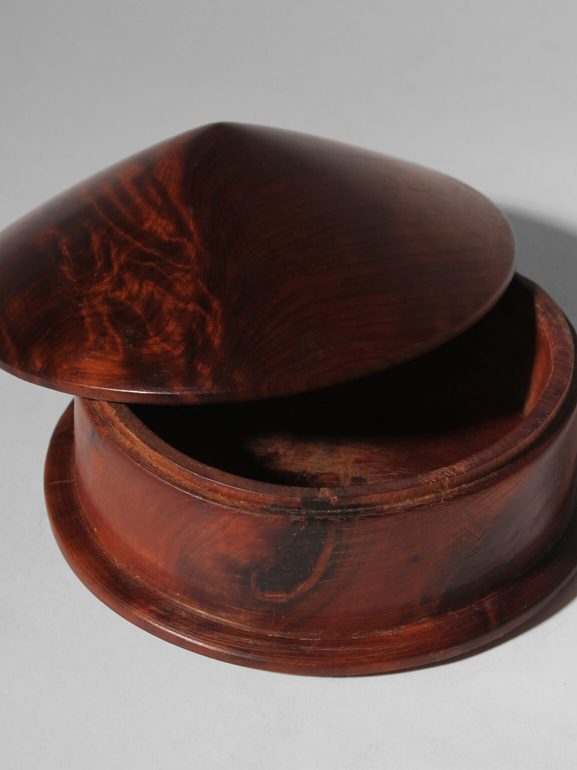 Art Deco Burl Wood Jewellery Box