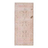 Vintage Turkish handmade rug 170x380 cm