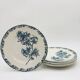 6 Assiettes plates “St-Amant- Grands Établissements Céramique"