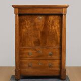 Empire period walnut secretary