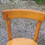 Set of 6 old bistro chairs 2 Thonet and 4 Baumann