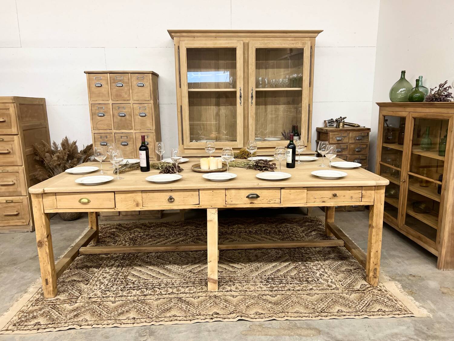 Very large farmhouse table