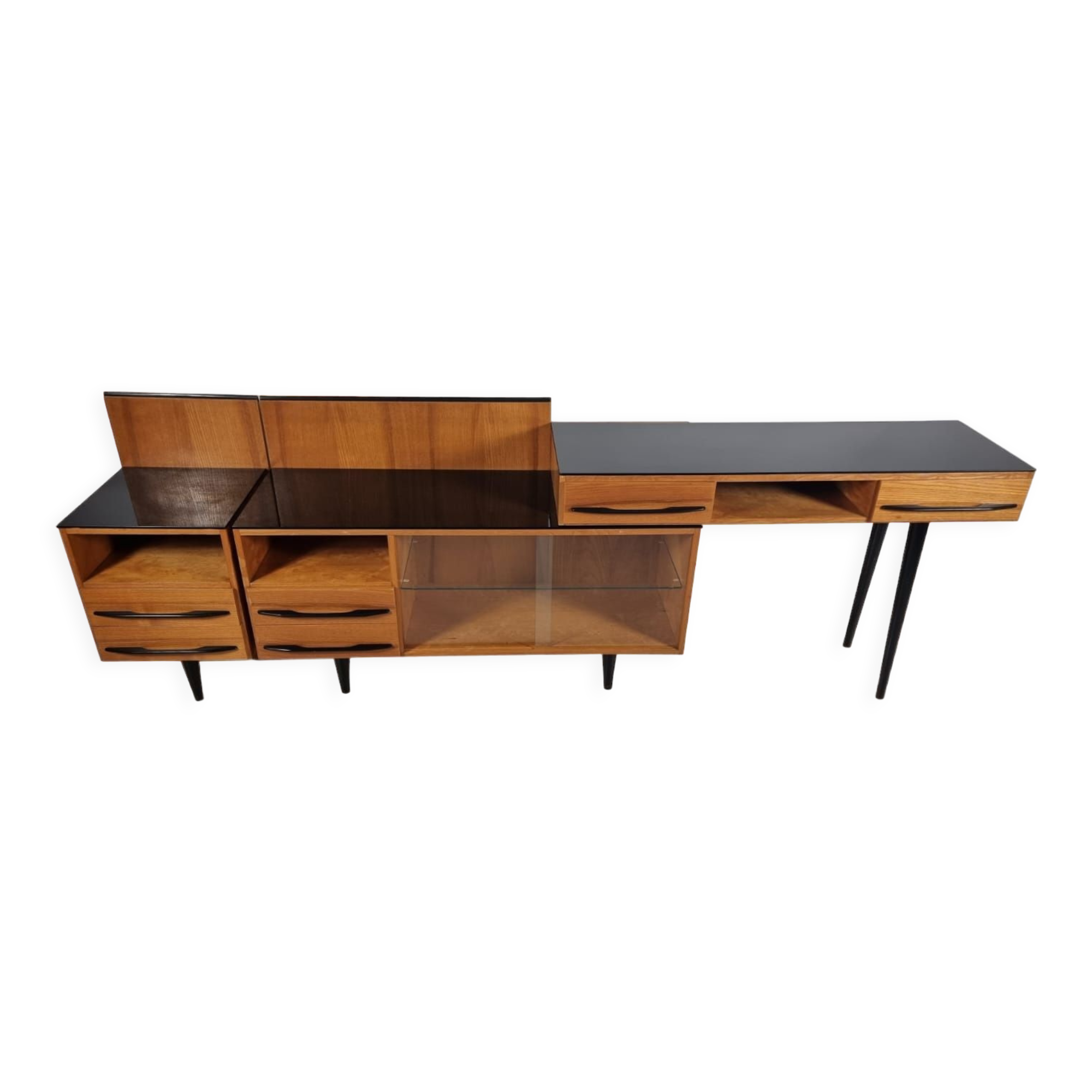 Desk by mojmir pozar for up závody, 1960s, set of 2