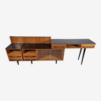 Bureau par mojmir pozar pour up závody, 1960s, set de 2