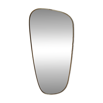 Miroir Asymétrique laiton