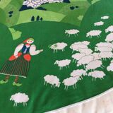Nappe ancienne paysage campagne
