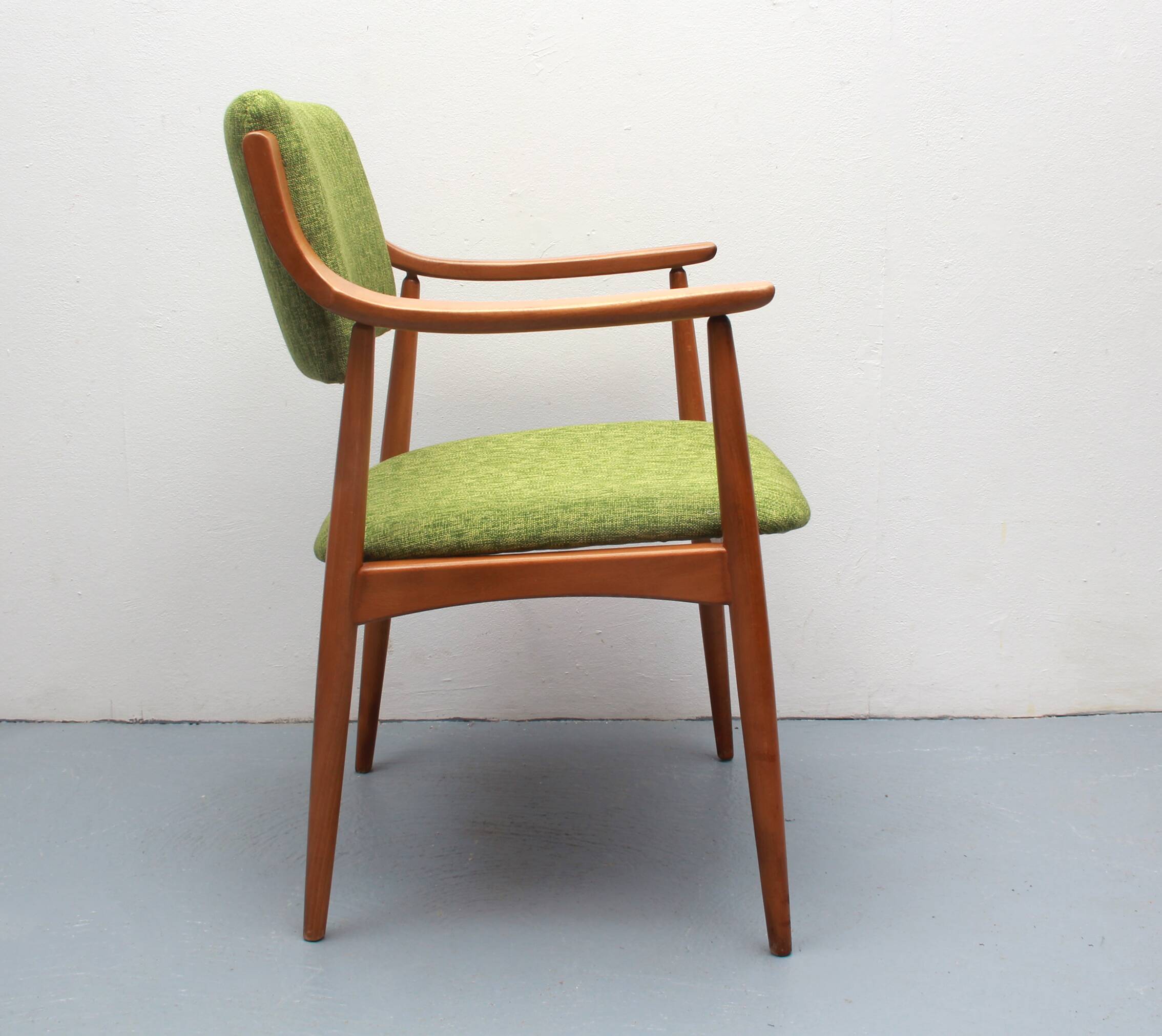 1960s armchair in green