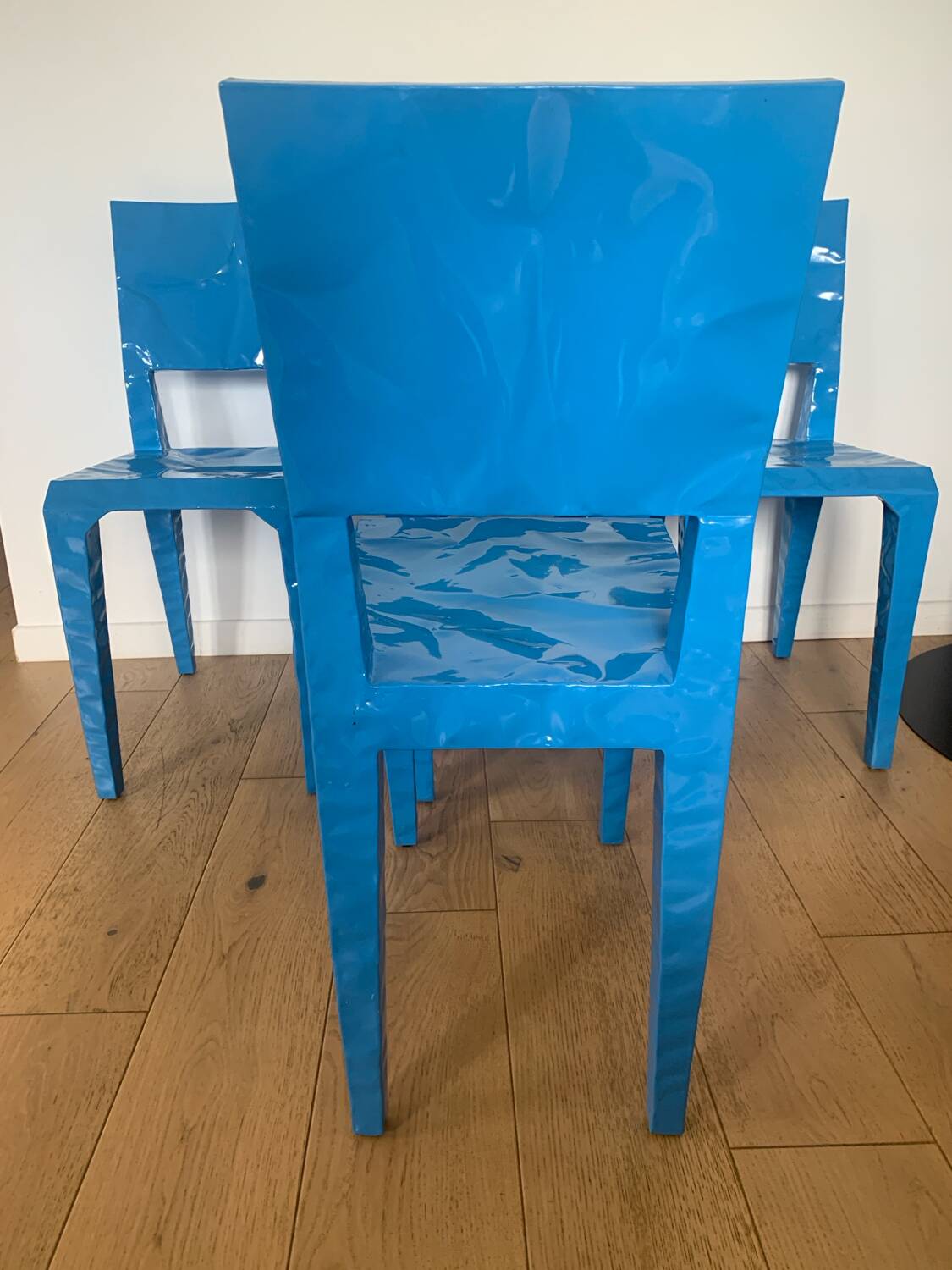 Set of 4 chairs by François Azambourg