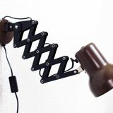 Vintage scissors wall lamp