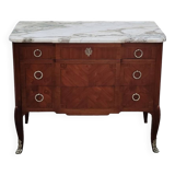 Louis XV Louis XVI rosewood commode, 19th century.