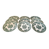 9 assiettes à dessert Villeroy et Boch