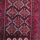 Vintage Afghan handmade rug - 100x183 cm