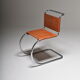 Mr10 chair series by ludwig mies van der rohe, italie 1980