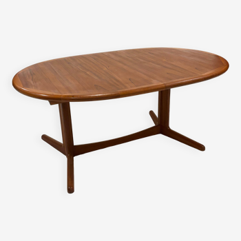 Danish dining table with extension