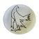 Vintage porcelain plate by jean cocteau 1970