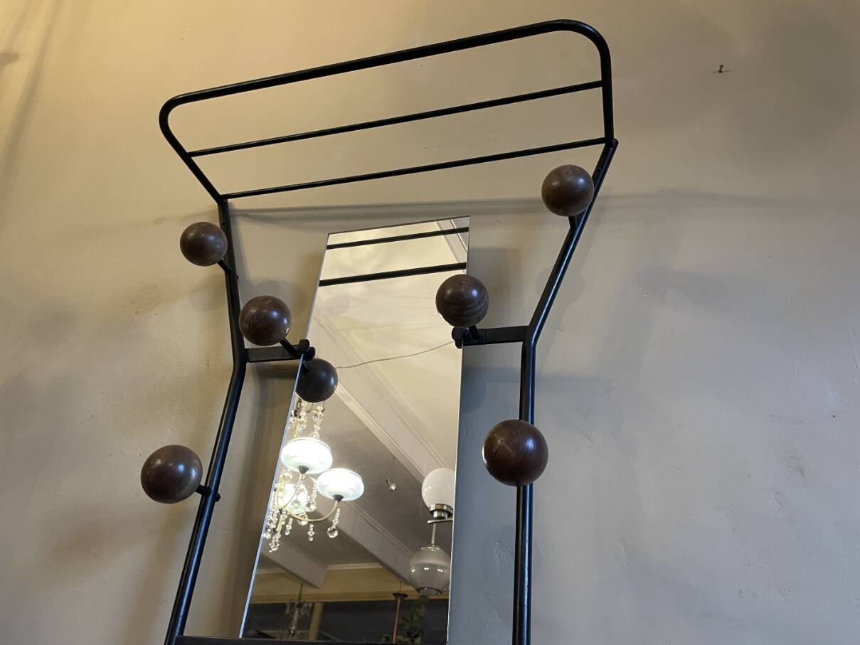 Wall coat rack Coat rack Design Roger Ferraud Vintage
