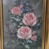 Tableau bouquet de roses