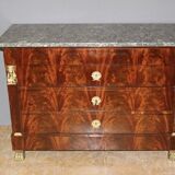 Commode Retour d'Egypte en acajou début XIX