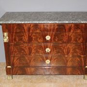 Return from Egypt chest of drawers in mahogany, early 19th century