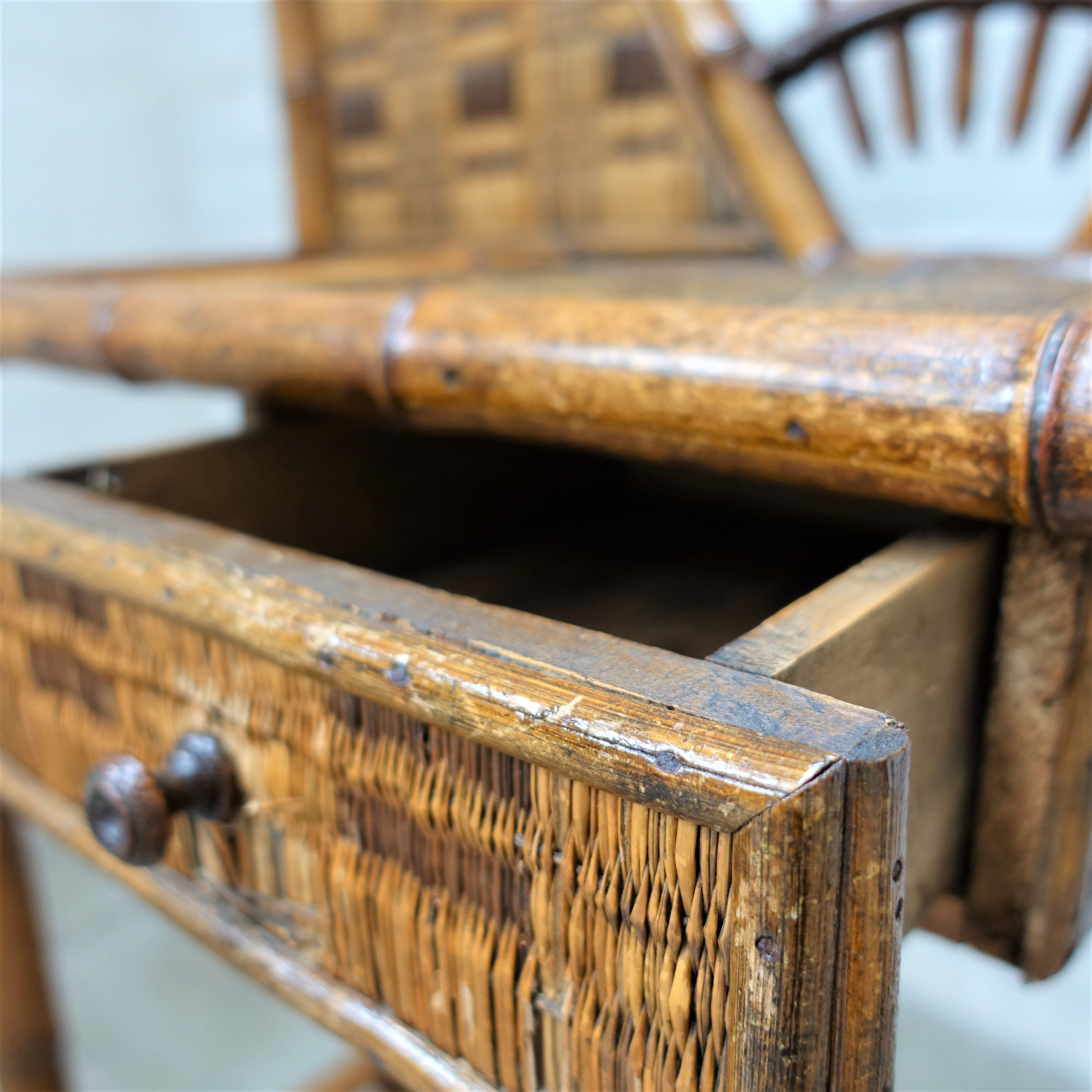 English bamboo coat rack