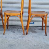 Set of four fischel bistro chairs
