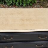 Commodity 3 drawers style louis XV black