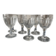 Suite de 6 verres a vin ou a eau cristal de nancy