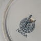 Saint Amand earthenware hollow plate and Hamage model acacia diam 22.5 cm