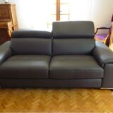 Leather lounge