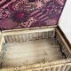 Rattan and textile worker, 2 chests, 1960s