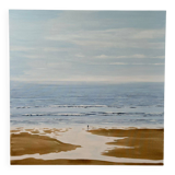 Solitude au bord de la mer 100x100