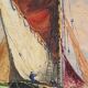 Large oil on canvas "Mediterranean Sea" signed Louis Audrey