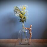 Demijohn 5L transparent straight