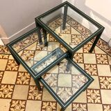 Nesting coffee tables by Pierre Vandel