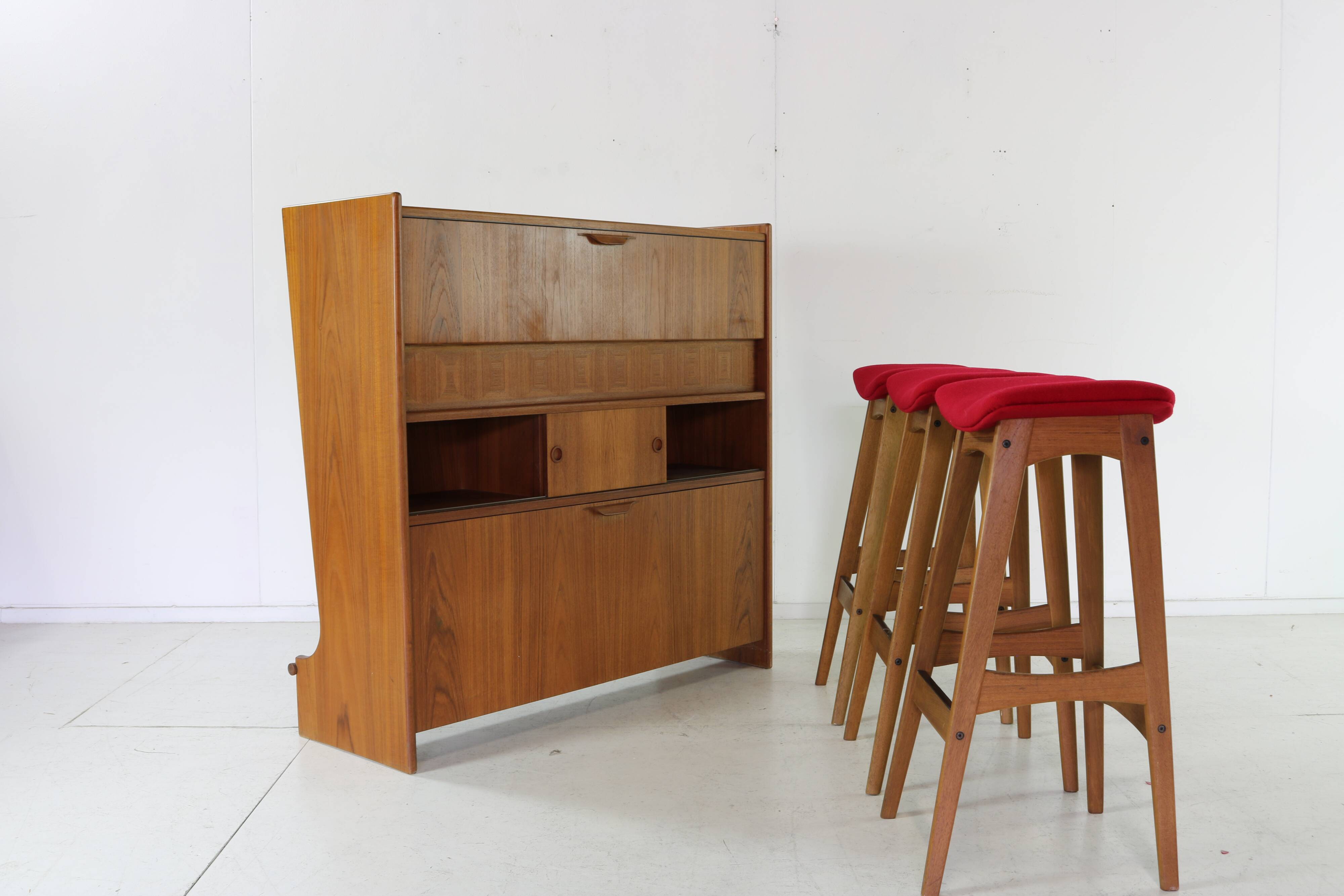 Set de bar sec design danois par Johannes Andersen pour Skaaning & Søn