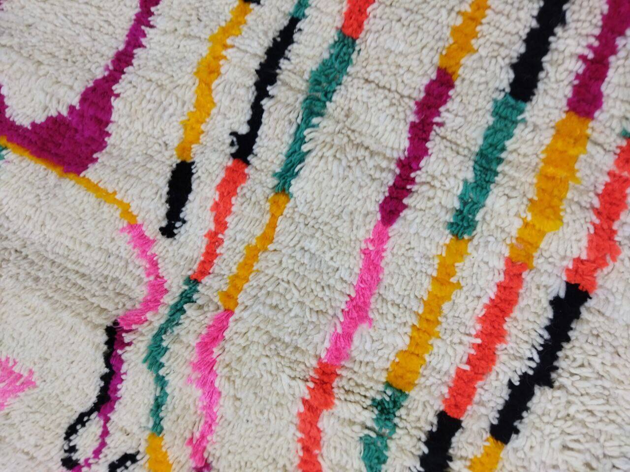 Handmade Moroccan Berber rug 294 X 194 CM