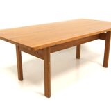 Table de salle à manger en pin, Borge Mogensen, Suède, 1960