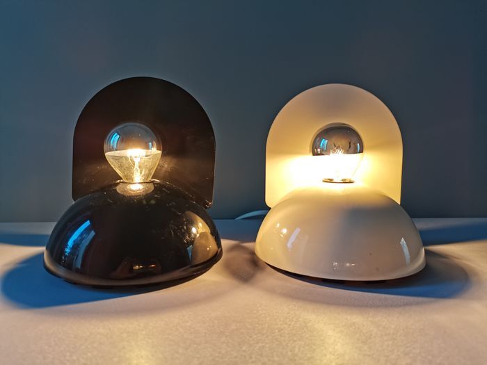 Pair of table lamps Buco by Claudio Dini - Artemide